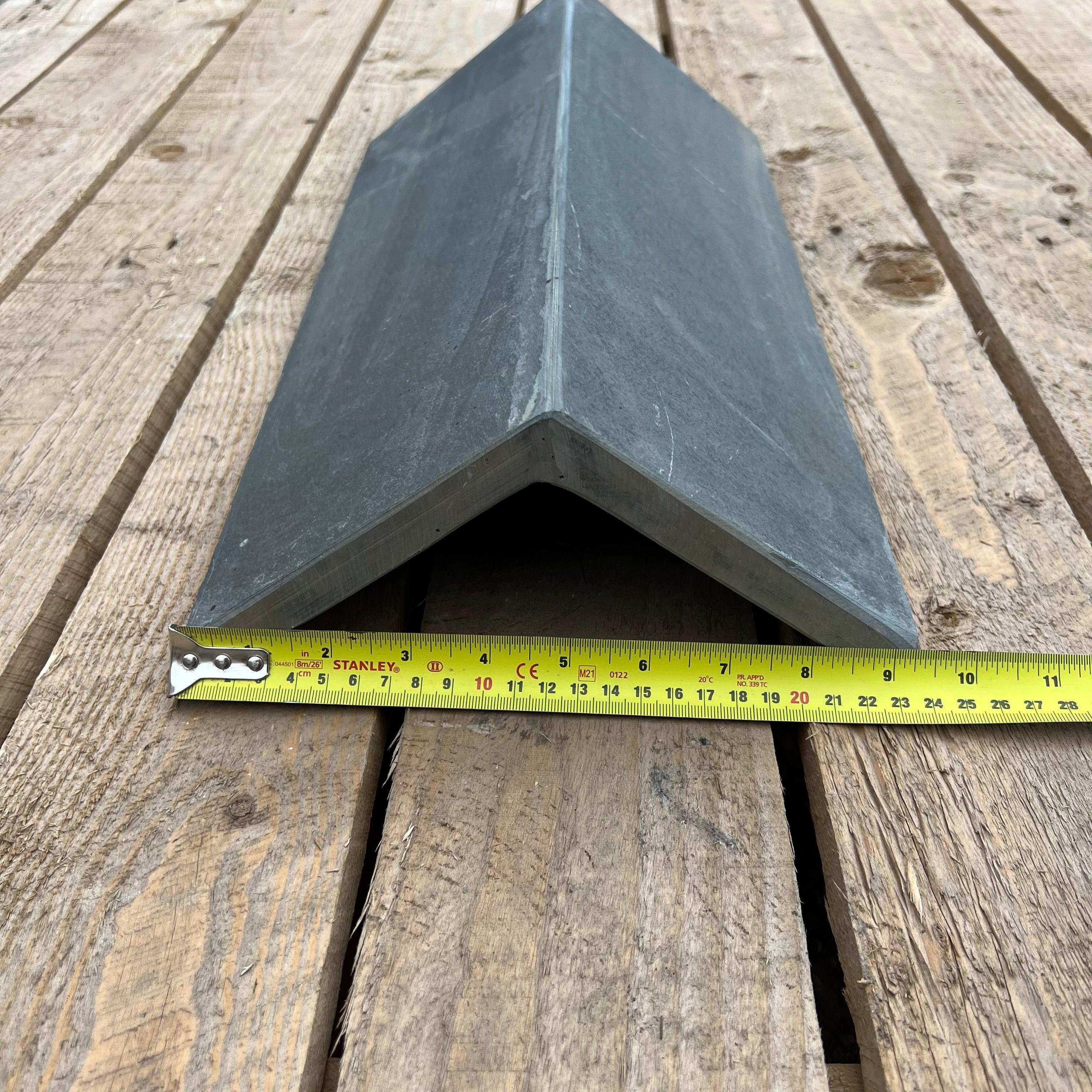 New Brazilian Slate Roof Ridge Tile - 105 Degree - Britannia Stone