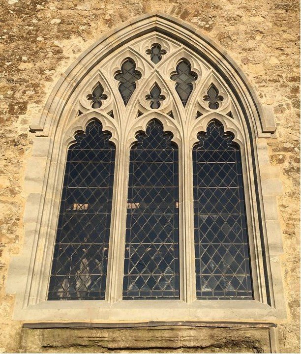Natural Stone tracery repair 