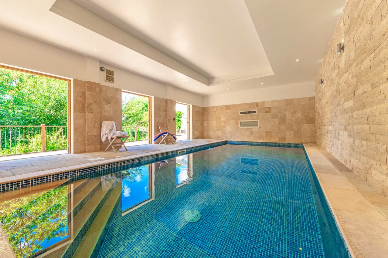 Natural SandStone indoor swimming pool 