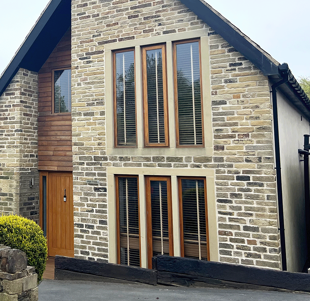 New Yorkshire Stone Lintel Cill and Mullion Window Set