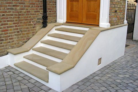 Steps & Risers | Britannia Stone | New & Reclaimed Stone
