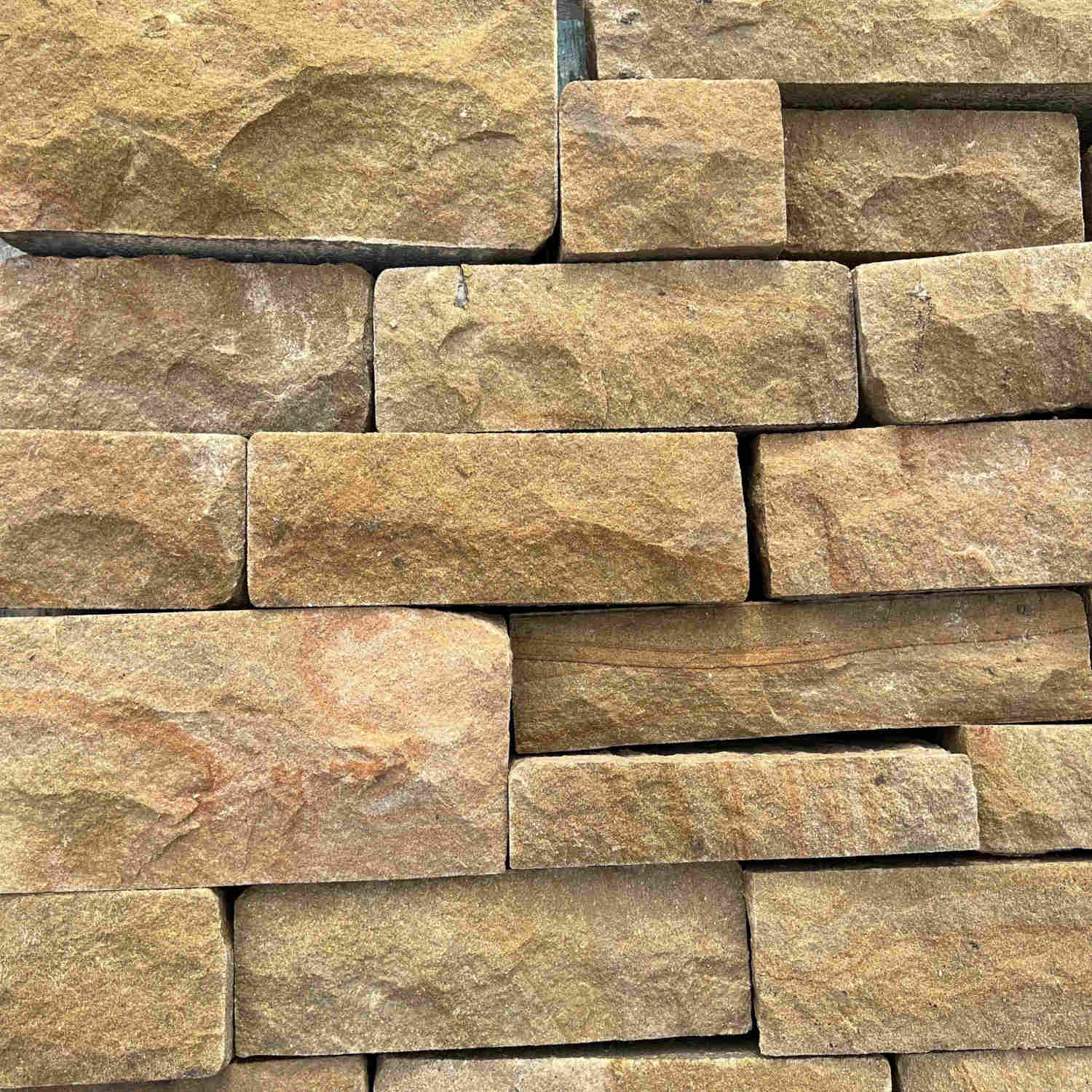 New Pitched Face Building Stone - 130mm Bed - Per SQM | Britannia Stone | Britannia Stone Yard