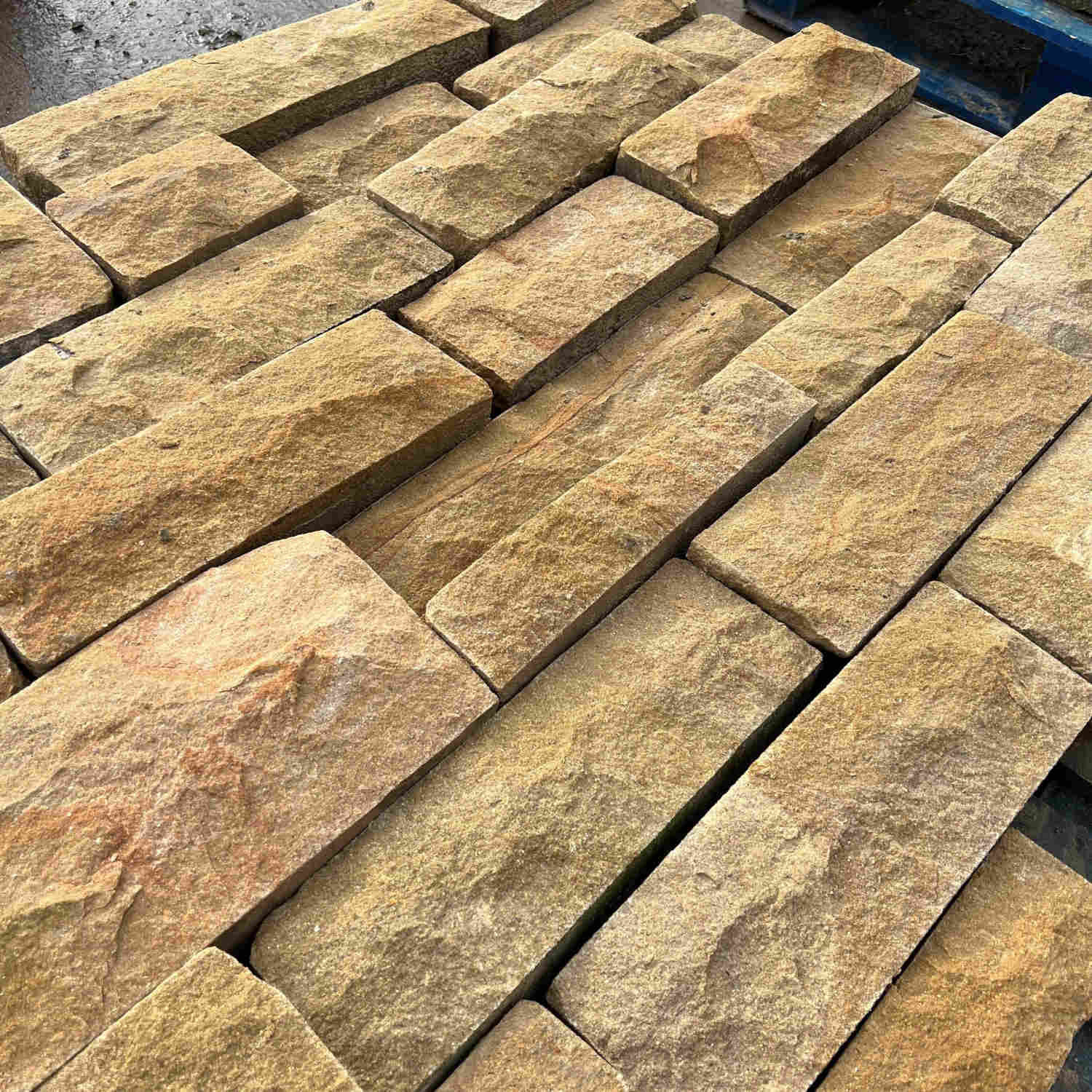 New Pitched Face Building Stone - 130mm Bed - Per SQM | Britannia Stone | Britannia Stone Yard