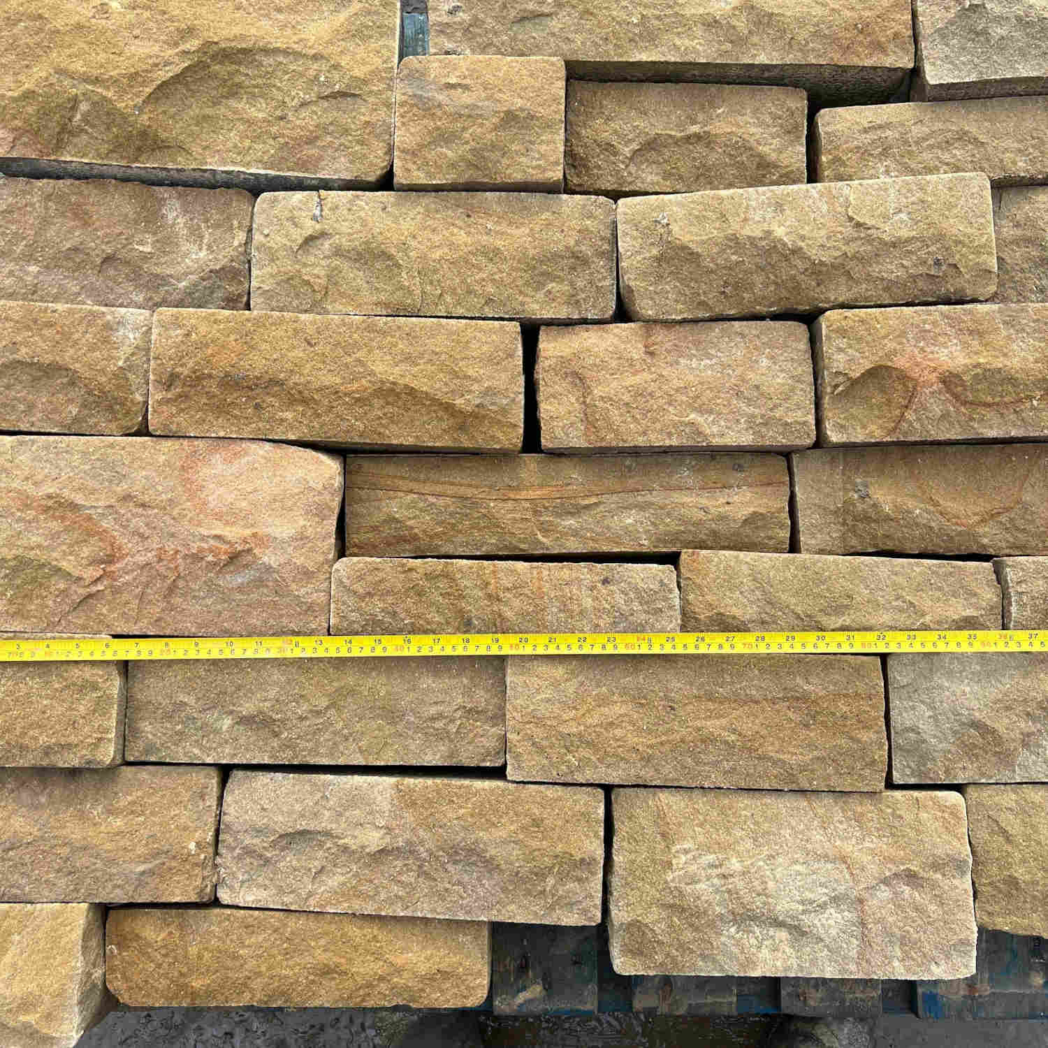 New Pitched Face Building Stone - 130mm Bed - Per SQM | Britannia Stone | Britannia Stone Yard