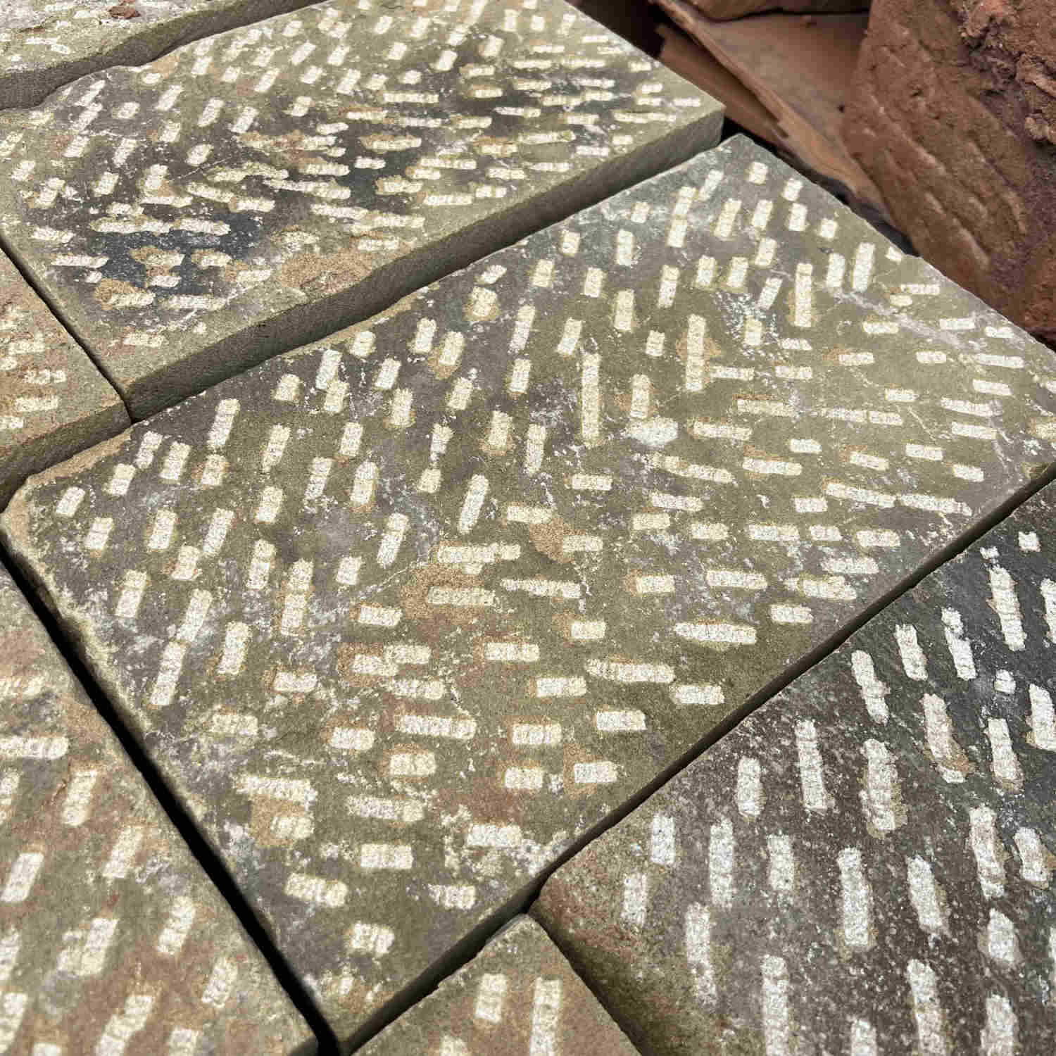 Herringbone Punched Building Stone | Britannia Stone