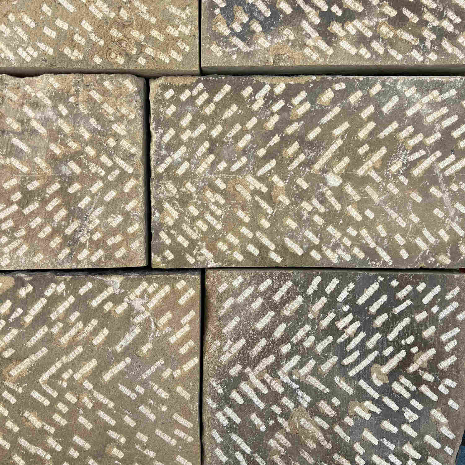 Herringbone Punched Building Stone | Britannia Stone