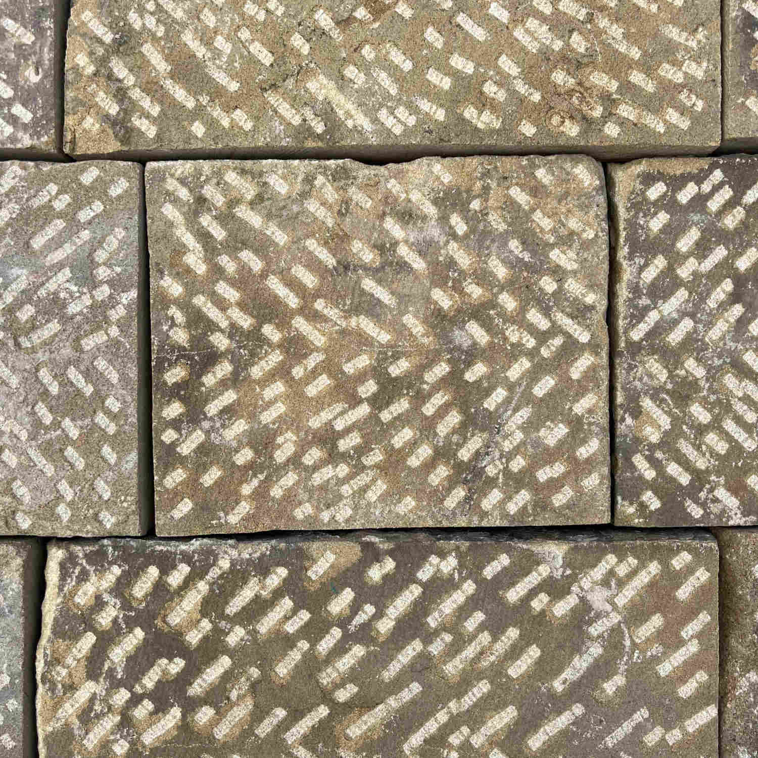 Herringbone Punched Building Stone | Britannia Stone