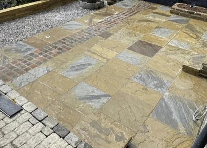 Natural Riven Yorkshire Stone Paving Flags - Britannia Stone