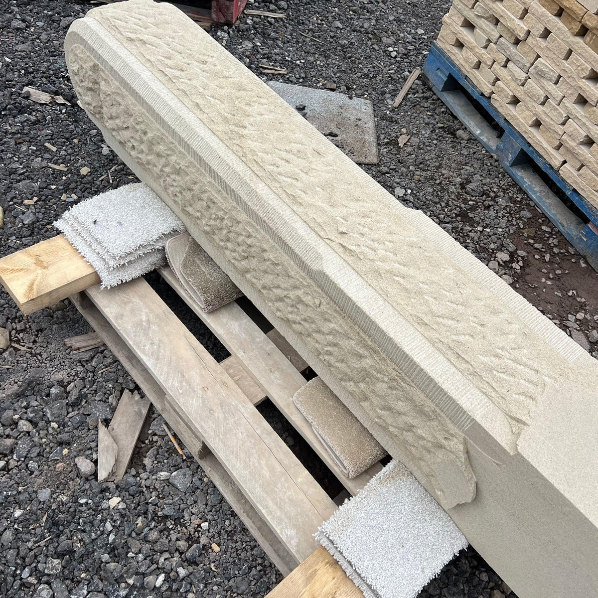 Sone Postr Natural Stone Gate Post Pillar | Britannia Stone