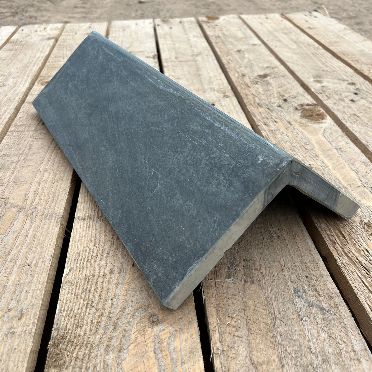 New Brazilian Black Slate Roof Ridge Tile | 105 Degree. – Britannia Stone