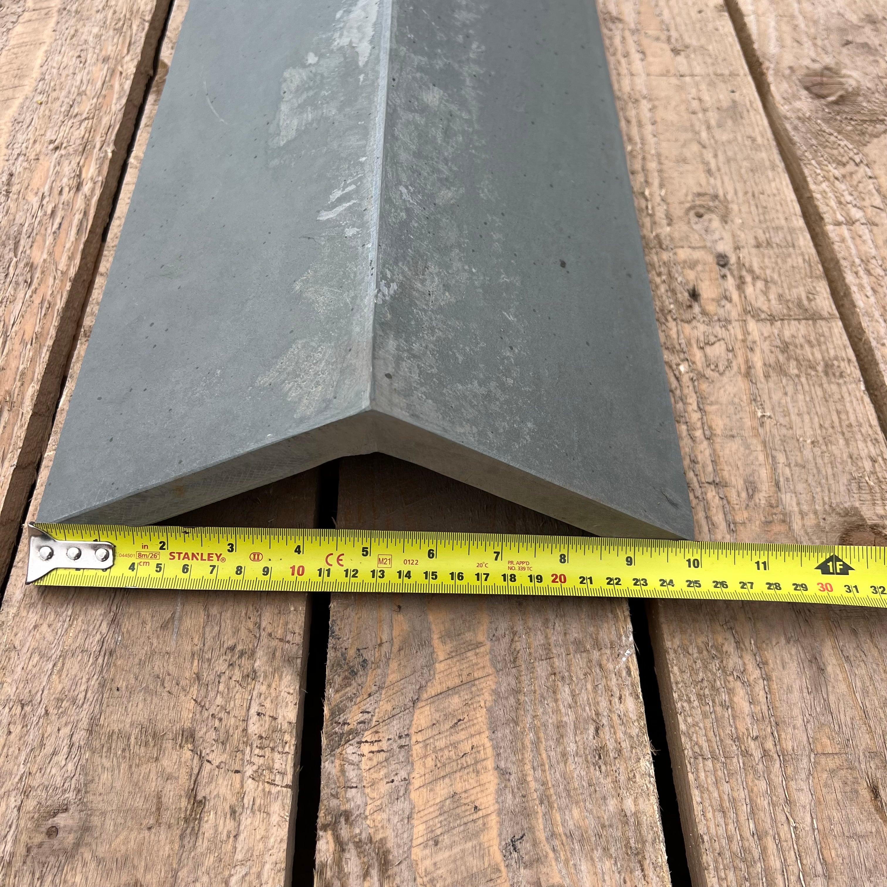 New Brazilian Slate Roof Ridge Tile - 115 Degrees - Britannia Stone