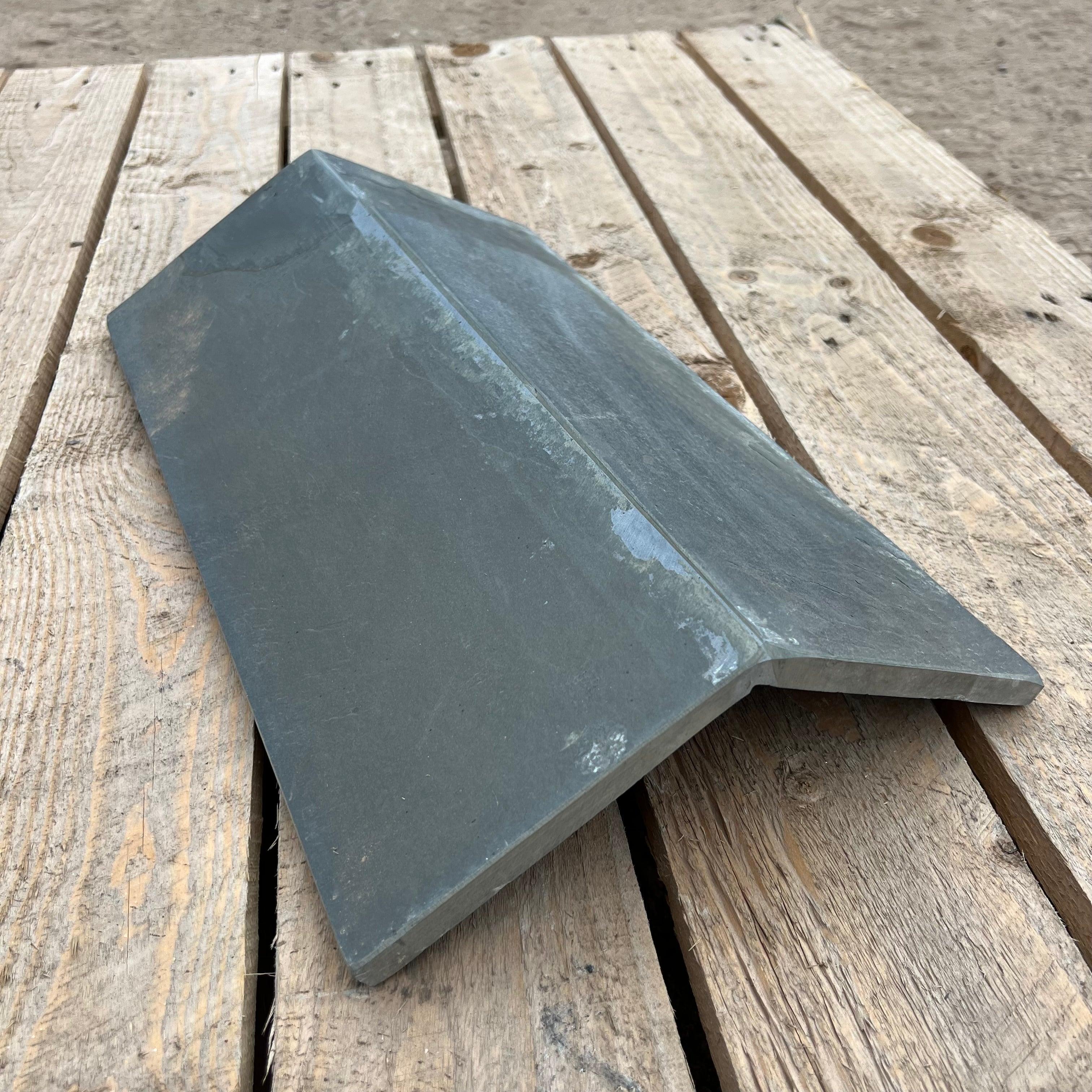 New Brazilian Slate Roof Ridge Tile - 125 Degree - Britannia Stone