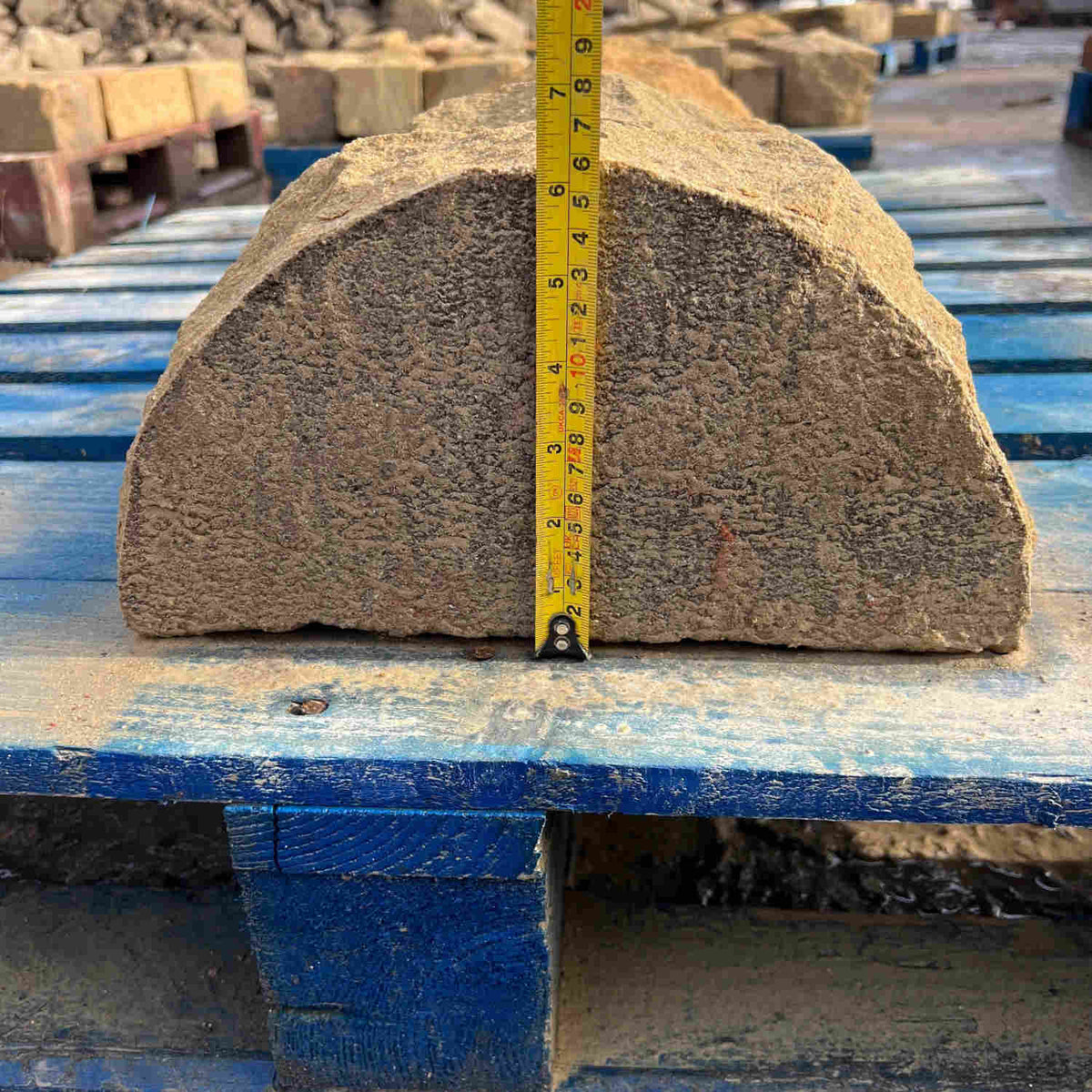Stone Saddleback Half Round Wall Coping Stones – Britannia Stone