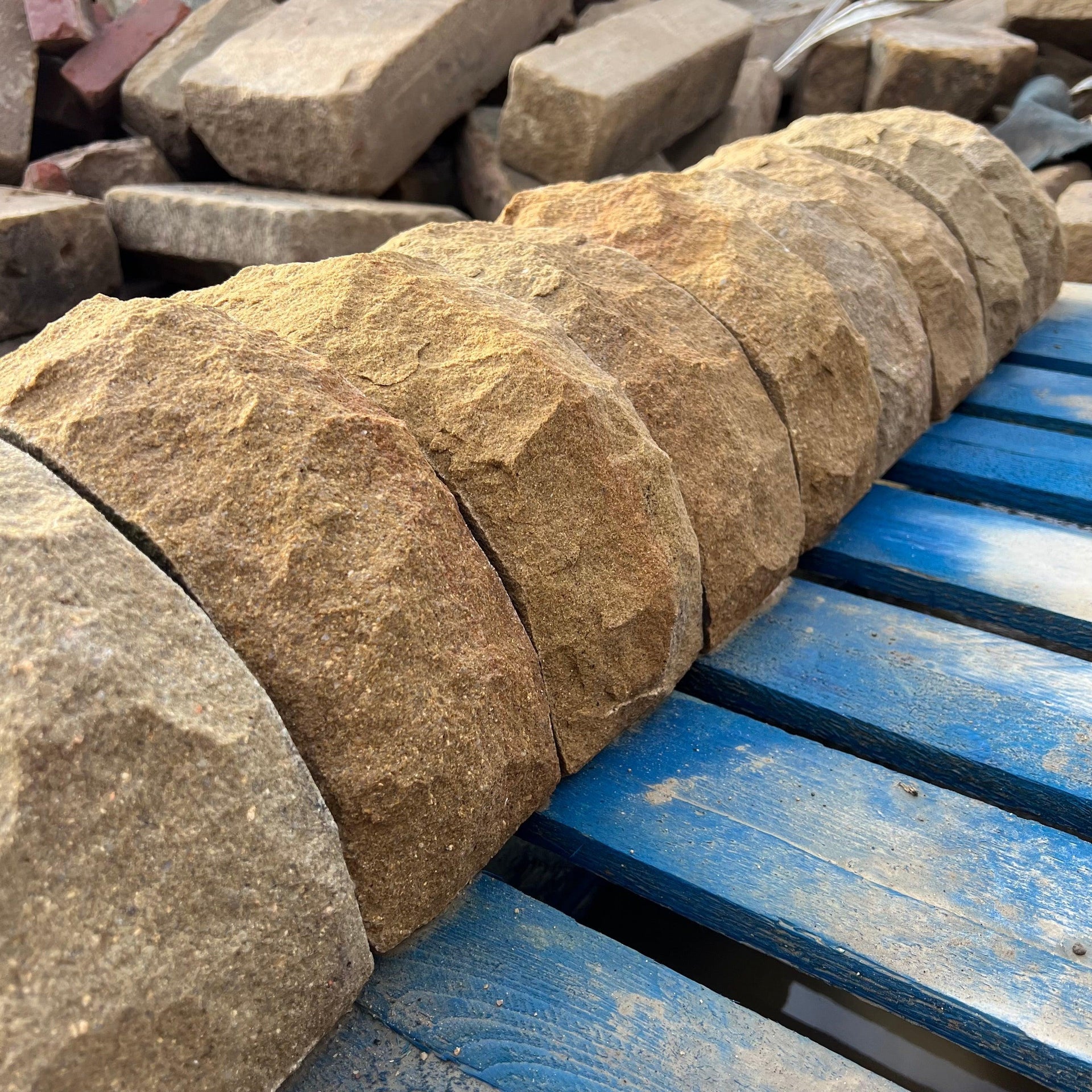 Coping Stones Supplier Natural Stone Wall Coping Topper – Britannia Stone