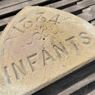 Reclaimed 1884 Infants School Date Stone | Britannia Stone