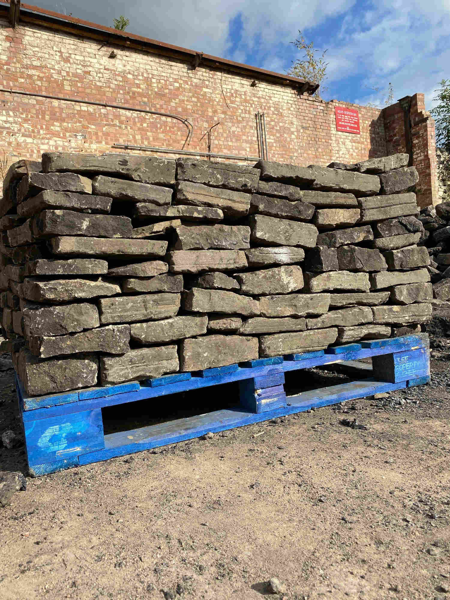 Reclaimed Split Dry Stone Walling in Bulk Bags - Britannia Stone Yard