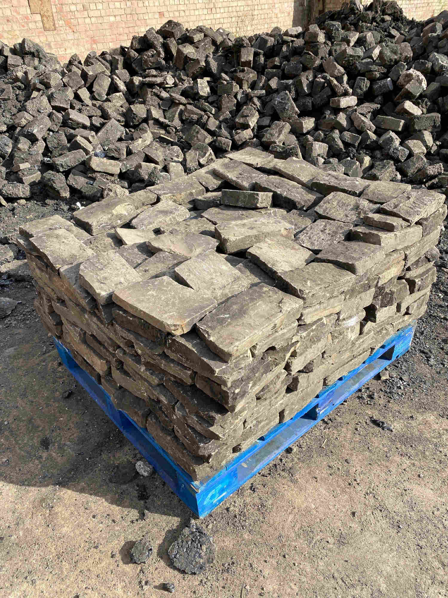 Reclaimed Split Dry Stone Walling in Bulk Bags - Britannia Stone Yard