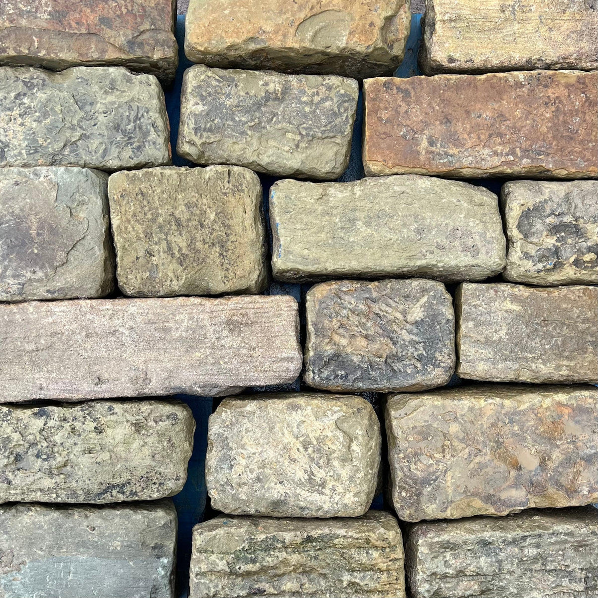 Reclaimed Punched Building Stone - Backed Off Stone m² – Britannia Stone