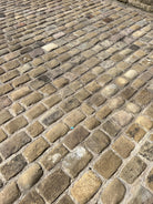 Reclaimed Grit Stone Cobbles - Reclaimed Brick Company