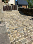 Reclaimed Grit Stone Cobbles - Reclaimed Brick Company