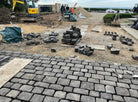 Reclaimed Grit Stone Cobbles - Reclaimed Brick Company