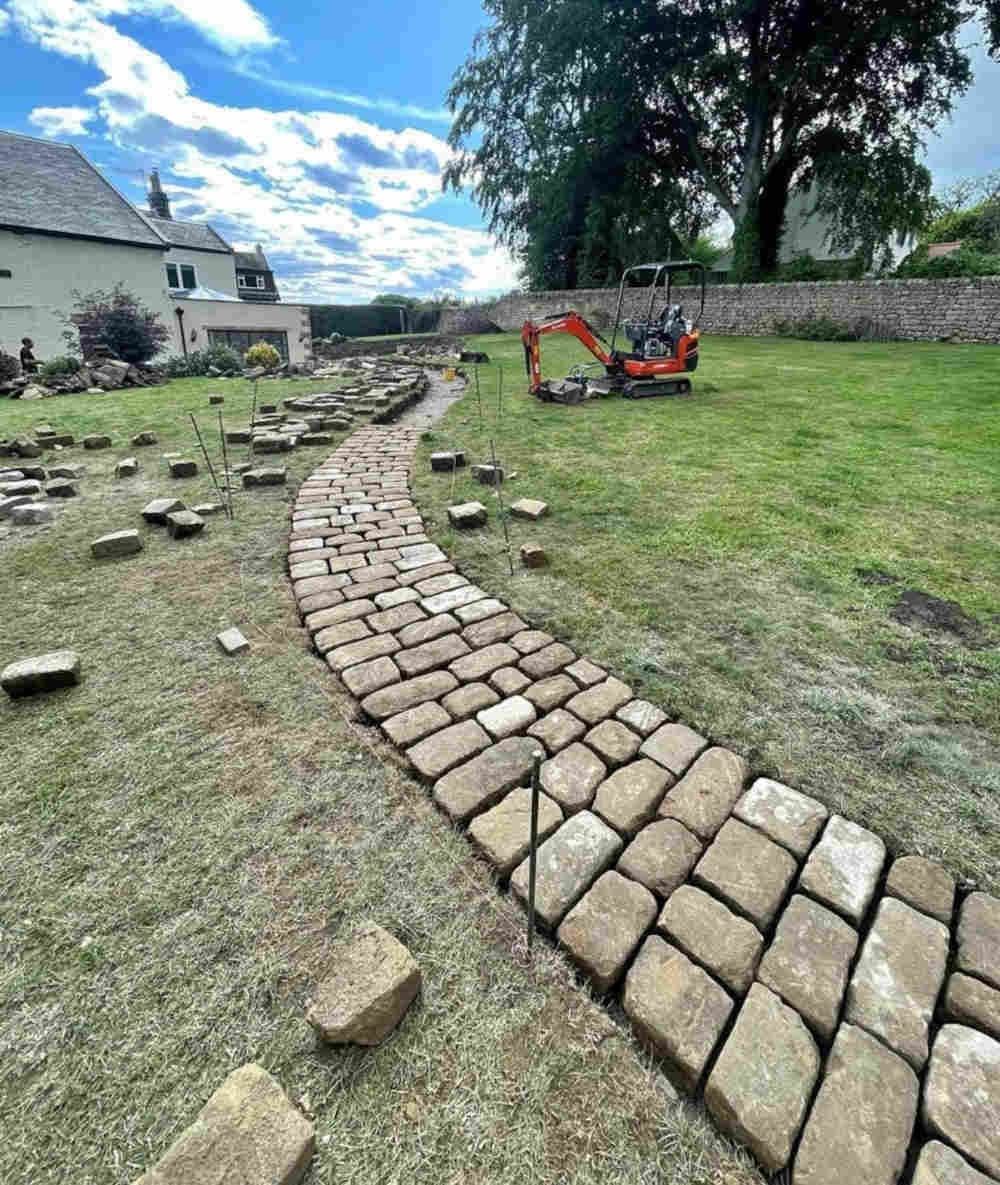 Reclaimed stone cobbles | Britannia Stone Reclamation