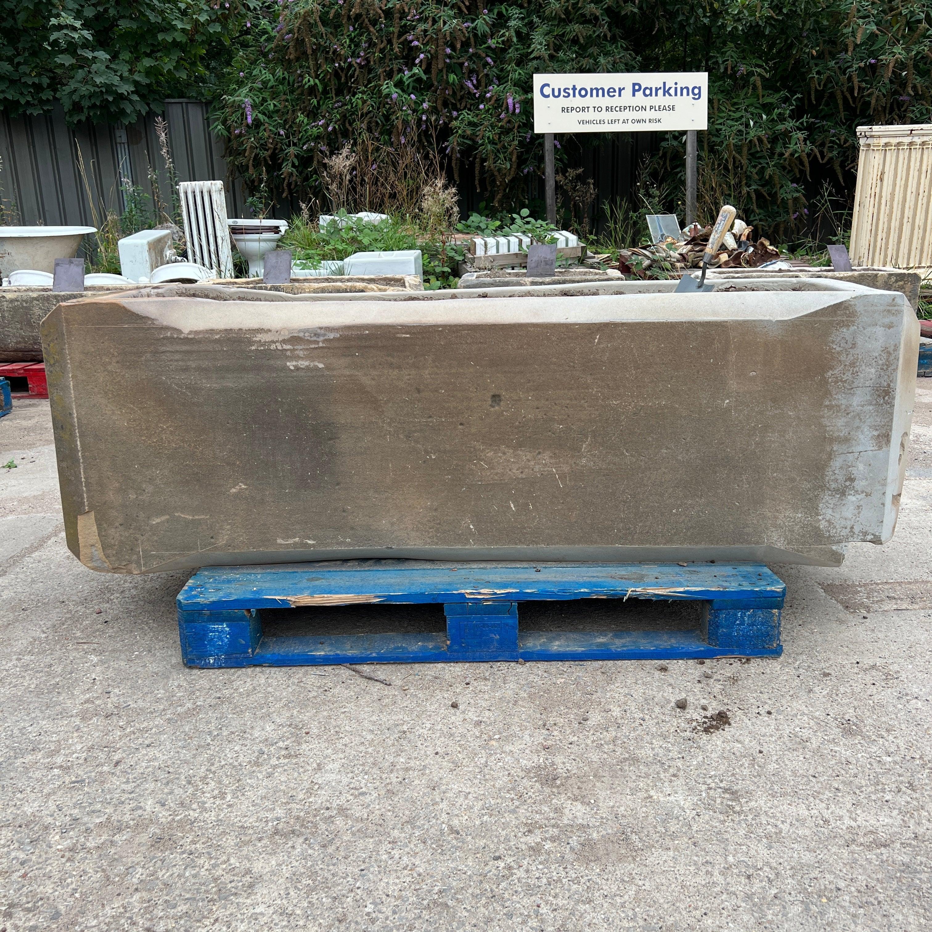 Reclaimed Large Stone Trough - Reclaimed Brick Company