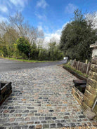 Reclaimed  cobble setts driveway |  Britannia Stone