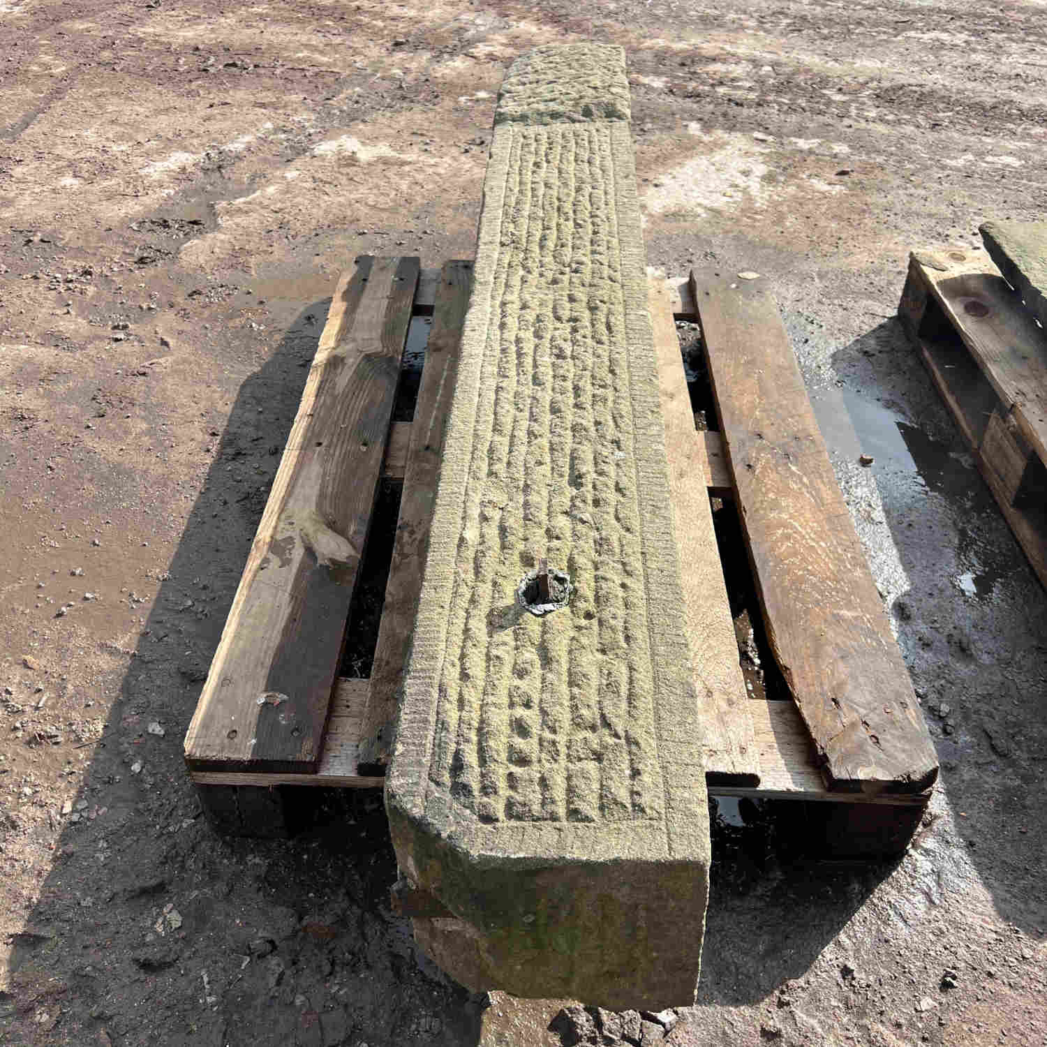 Reclaimed Natural Stone Pillar / Gate Post -  Britannia Stone