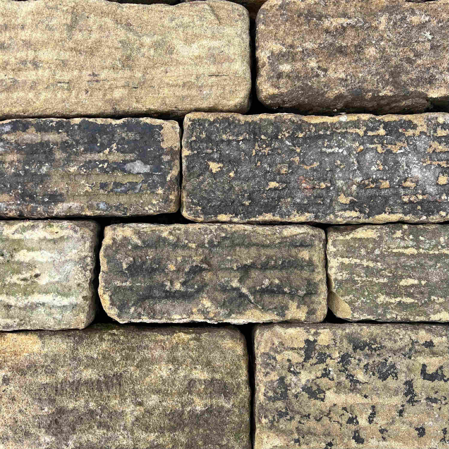 Reclaimed Parallel Punch Building Stone - Dressed & Backed Off - Britannia Stone