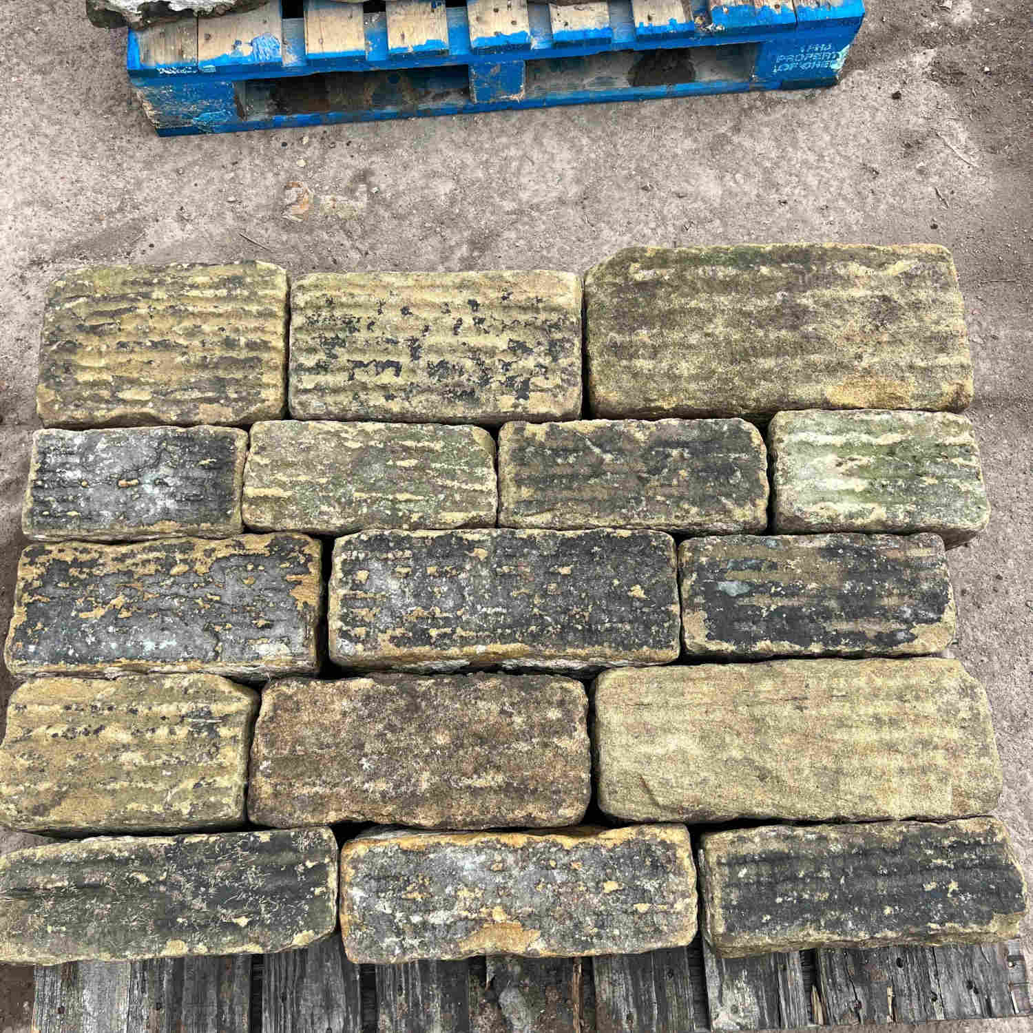 Reclaimed Parallel Punch Building Stone - Dressed & Backed Off - Britannia Stone