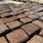 Reclaimed Pink 4” x 4” Cube Granite Cobble Setts - Bulk Bag - Reclaimed Brick Company