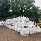 Reclaimed Pink 4” x 4” Cube Granite Cobble Setts - Bulk Bag - Britannia Stone