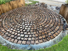 Reclaimed Pink 4” x 4” Cube Granite Cobble Setts - Bulk Bag - Reclaimed Brick Company