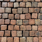 Reclaimed Pink 4” x 4” Cube Granite Cobble Setts - Bulk Bag - Reclaimed Brick Company