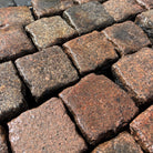 Reclaimed Pink 4” x 4” Cube Granite Cobble Setts - Bulk Bag - Reclaimed Brick Company