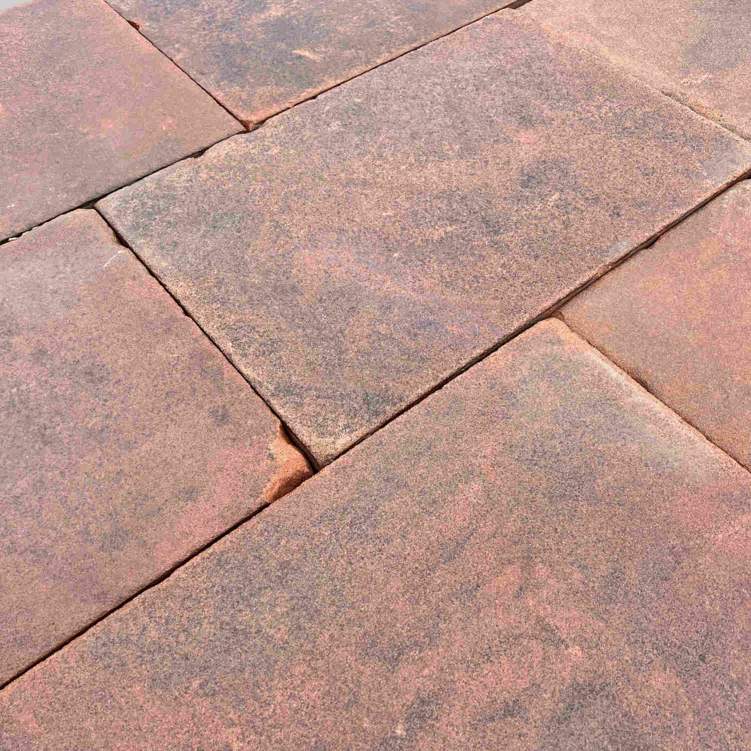 Reclaimed Sawn Red Sand Stone Paving Flag Stones | Britannia Stone