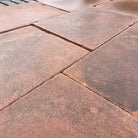 Reclaimed Sawn Red Sand Stone Paving Flag Stones - Reclaimed Brick Company