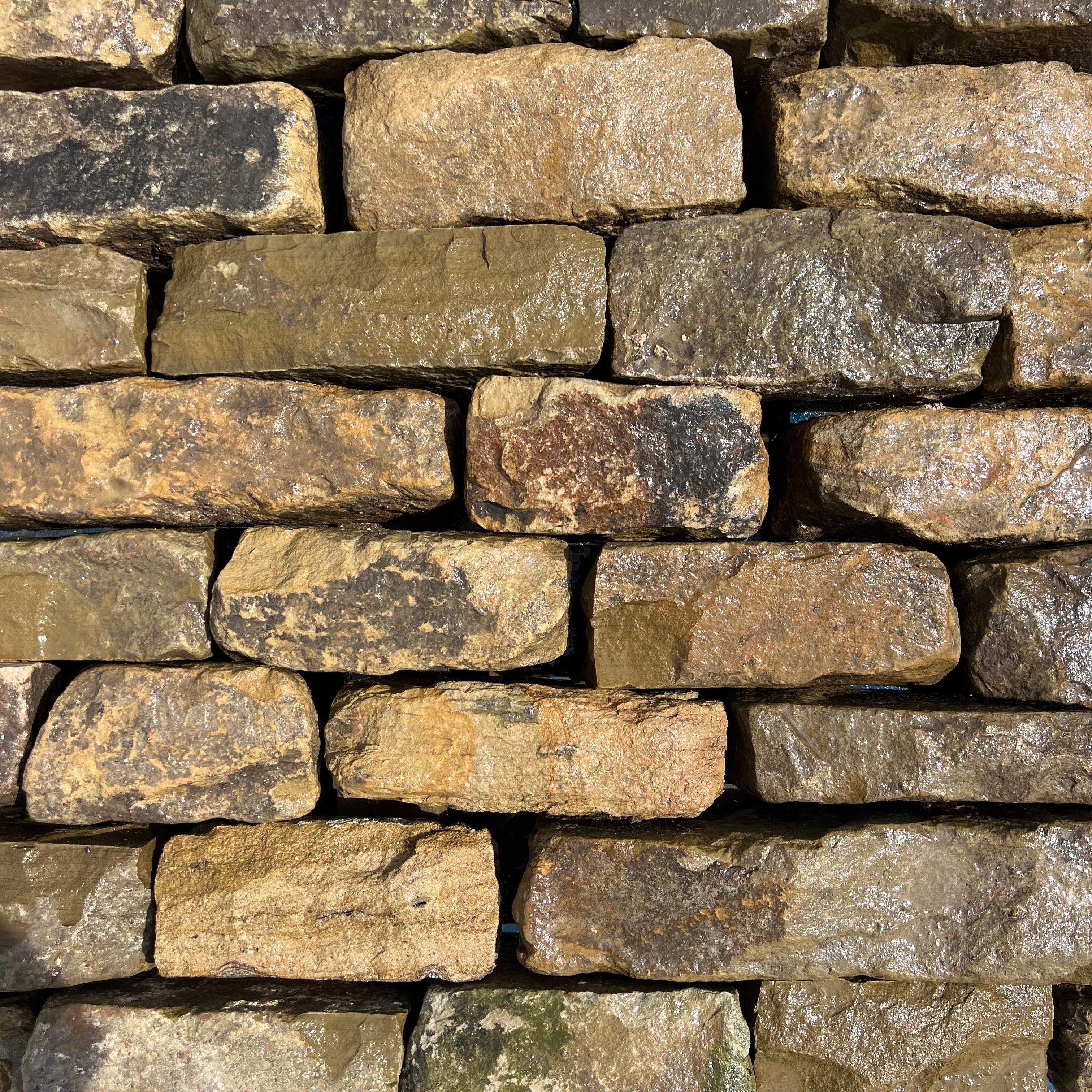 Reclaimed Secondary Walling Stone - Per SQM - Reclaimed Brick Company