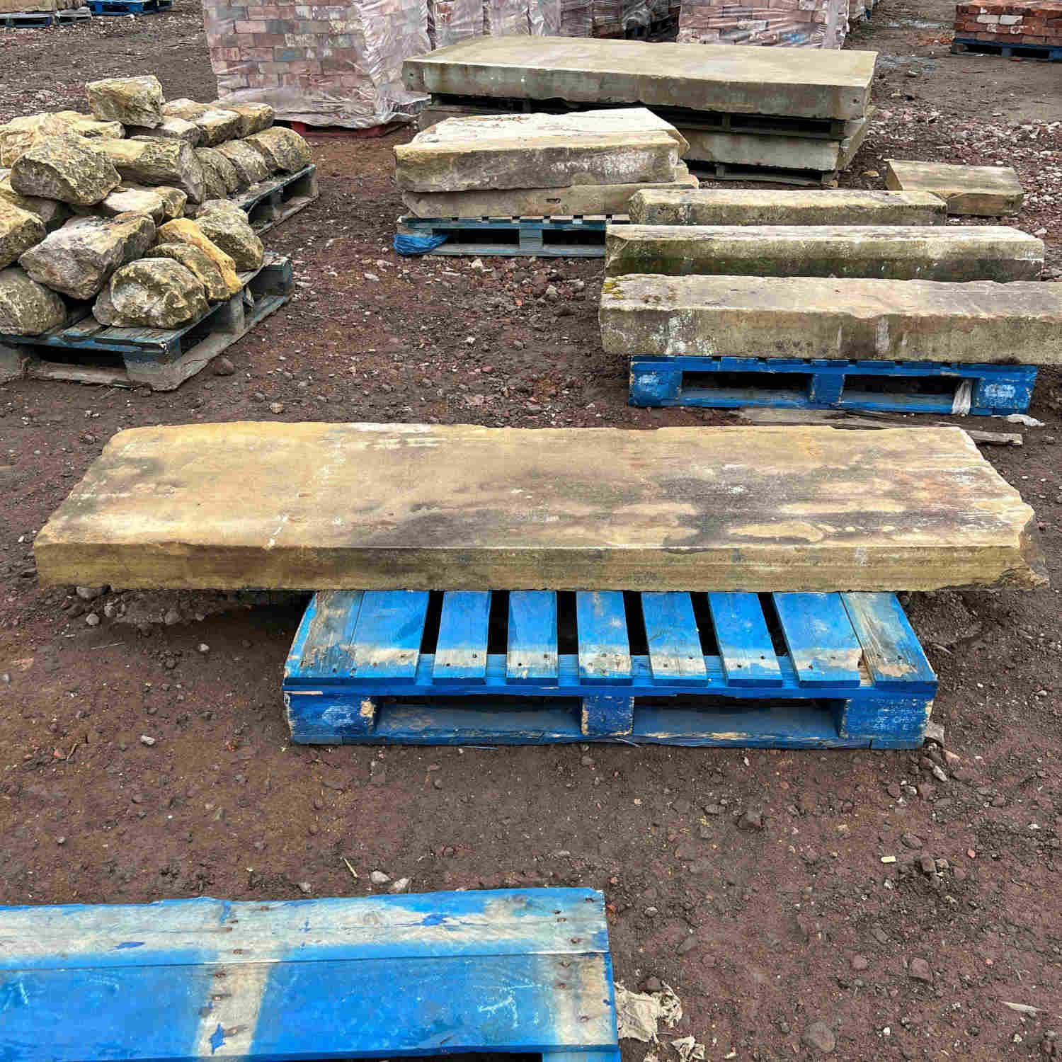 Reclaimed Stone Lintel, stone step - Britannia Stone