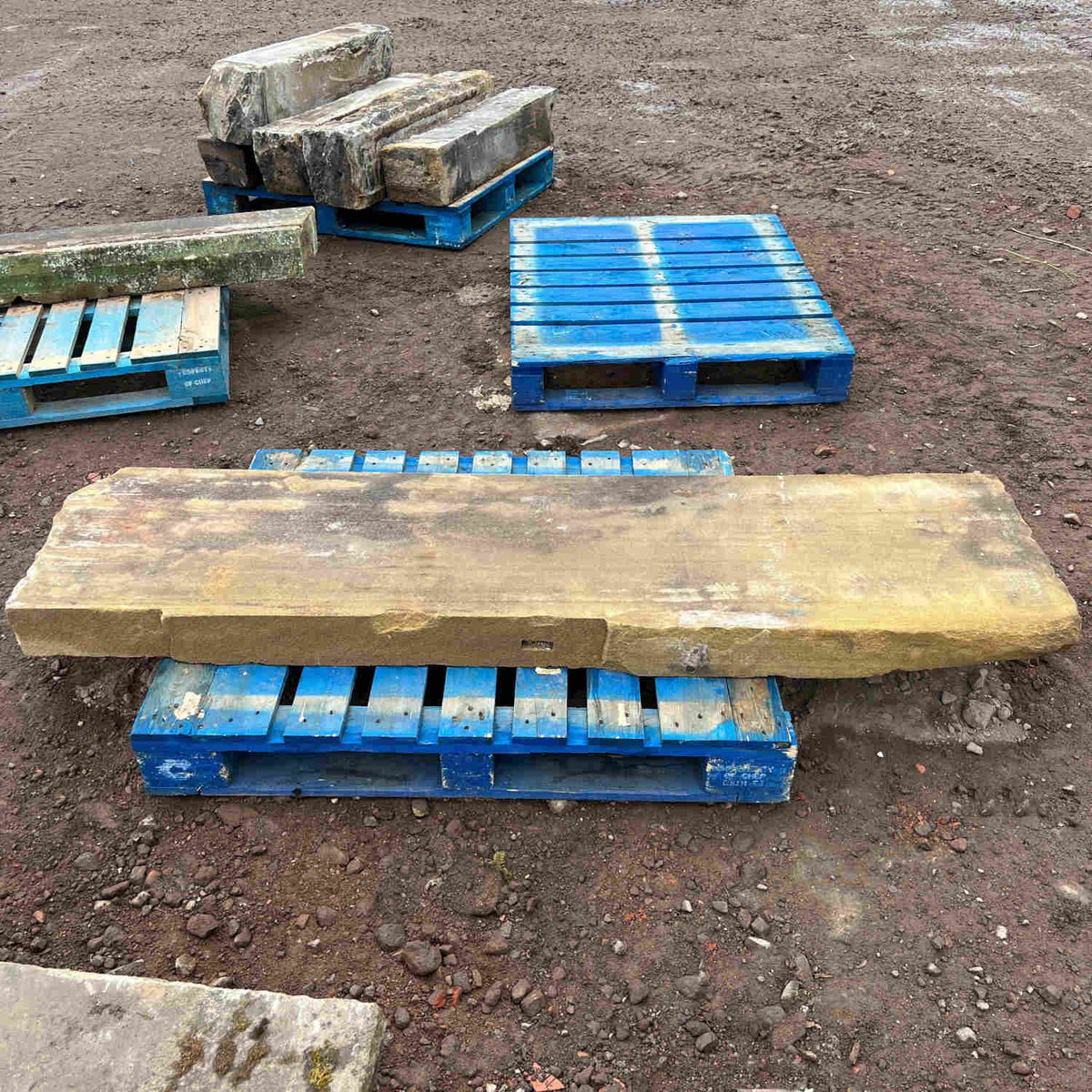 Reclaimed Stone Lintel / Step | Stone Step 202x55x11cm – Britannia Stone