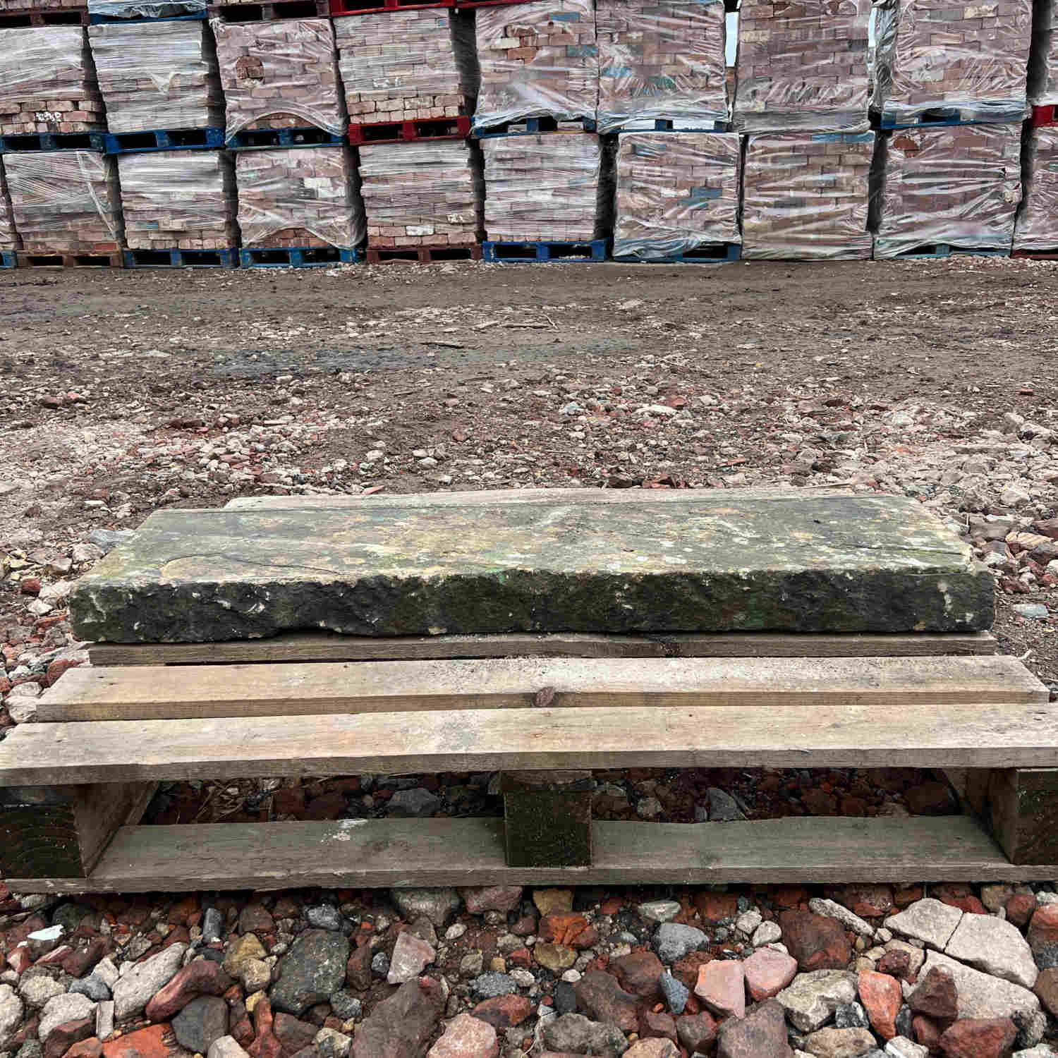 Reclaimed Stone Lintel ON DELIVERY PALLET | Britannia Stone