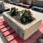 Reclaimed Stone Trough / Planter - No.10 - Reclaimed Brick Company