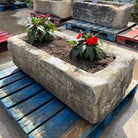 Reclaimed Stone Trough / Planter - No.11 - Reclaimed Brick Company