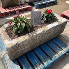 Reclaimed Stone Trough / Planter - No.11 - Reclaimed Brick Company