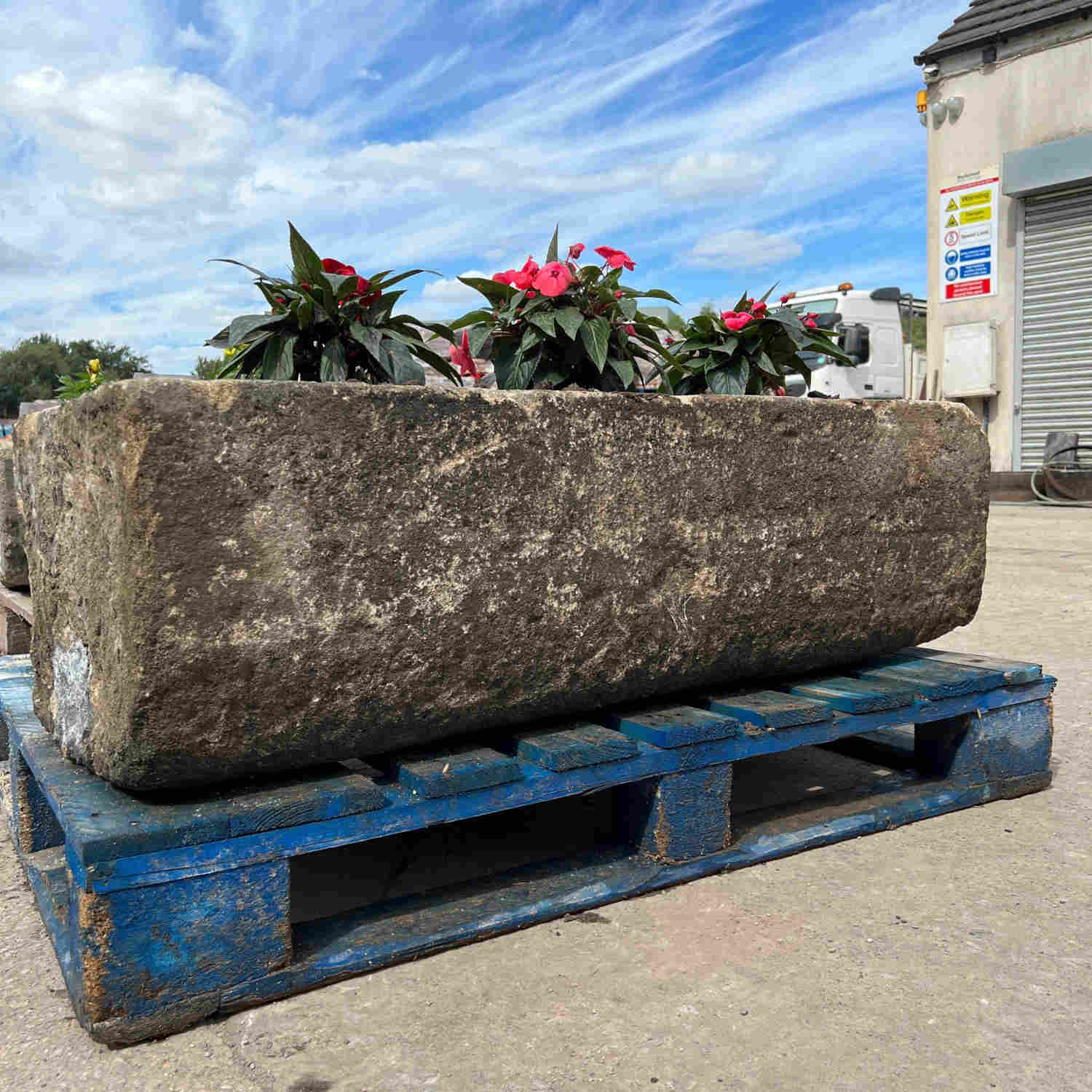 Reclaimed Stone Trough Planter | Britannia Stone