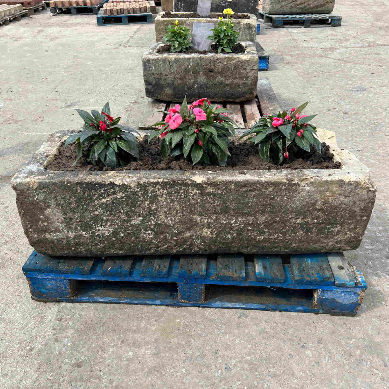 Reclaimed Stone Trough Planter | Britannia Stone