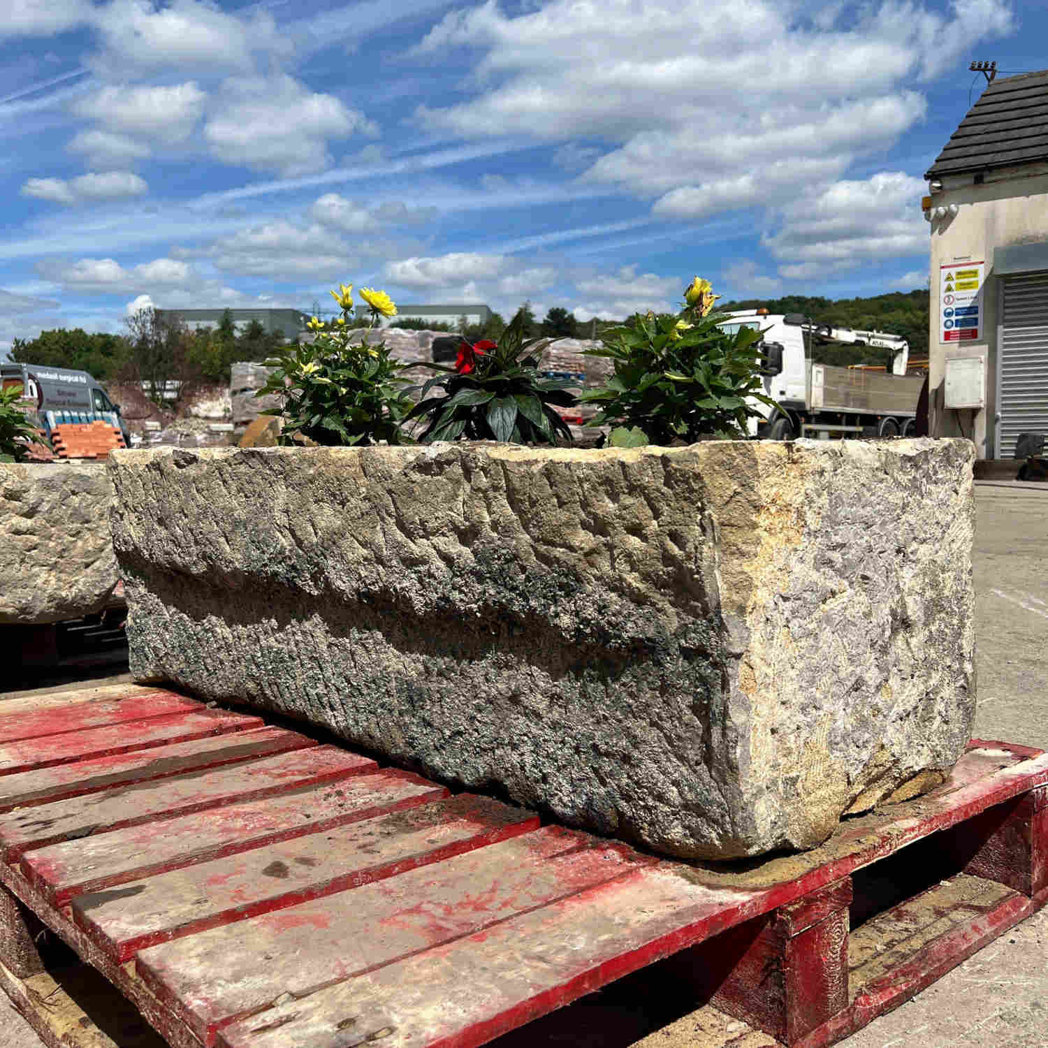 Reclaimed Stone Trough Planter | Britannia Stone