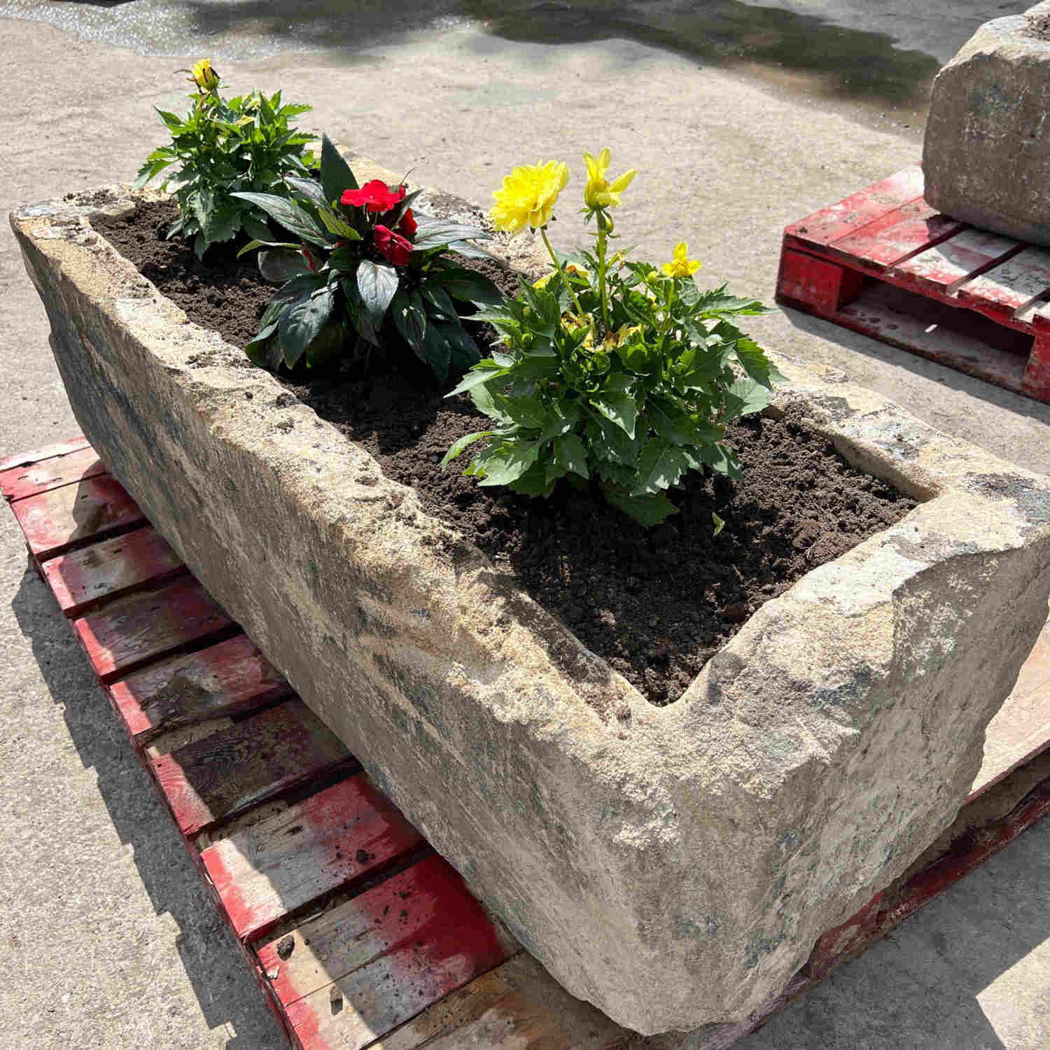 Reclaimed Stone Trough Planter | Britannia Stone