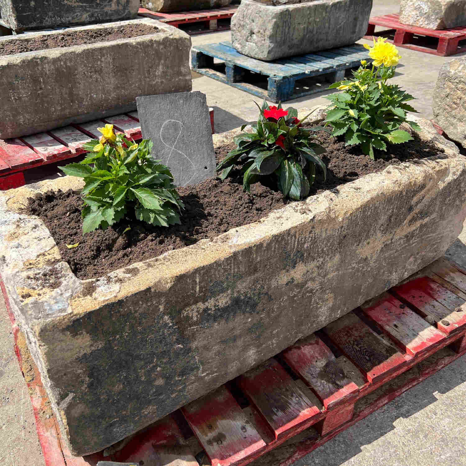 Reclaimed Stone Trough Planter | Britannia Stone